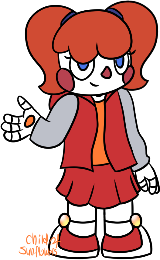 Circus Baby Au Artwork - Freddy Fazbear Pizzeria Simulator Drawing (558x870)