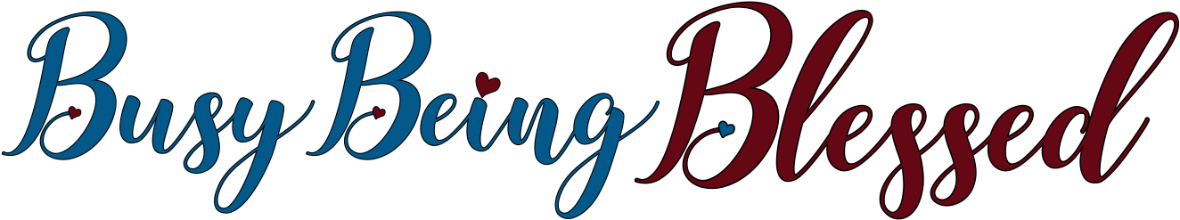 Busy Being Blessed - Blessed Script Design White Wash Distressed Wood Look (1330x251)