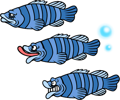 Artwork From Rhythm Heaven Fever - Rhythm Heaven Fever Catch Of The Day (406x339)