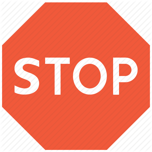 Stop-sign Icons - Stop Talking Shit About Me (512x512)