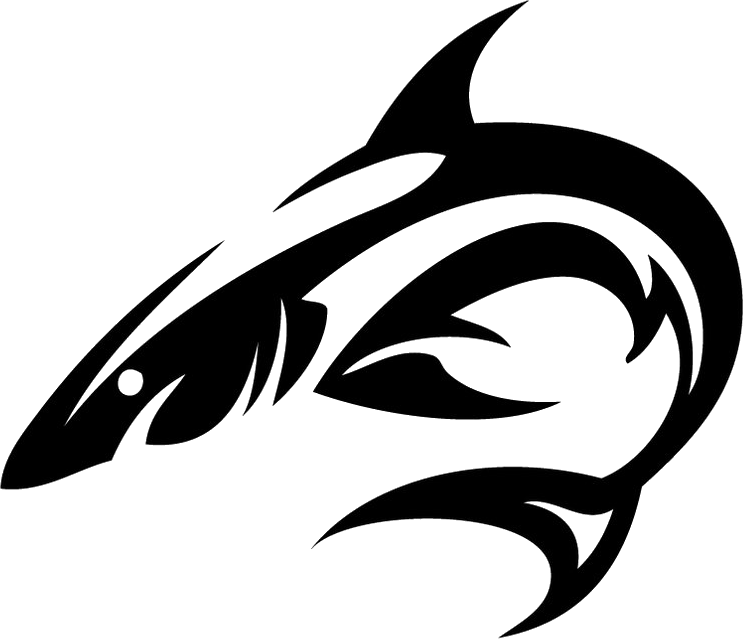 Related Clip Arts - Tribal Shark Tattoo (743x639)