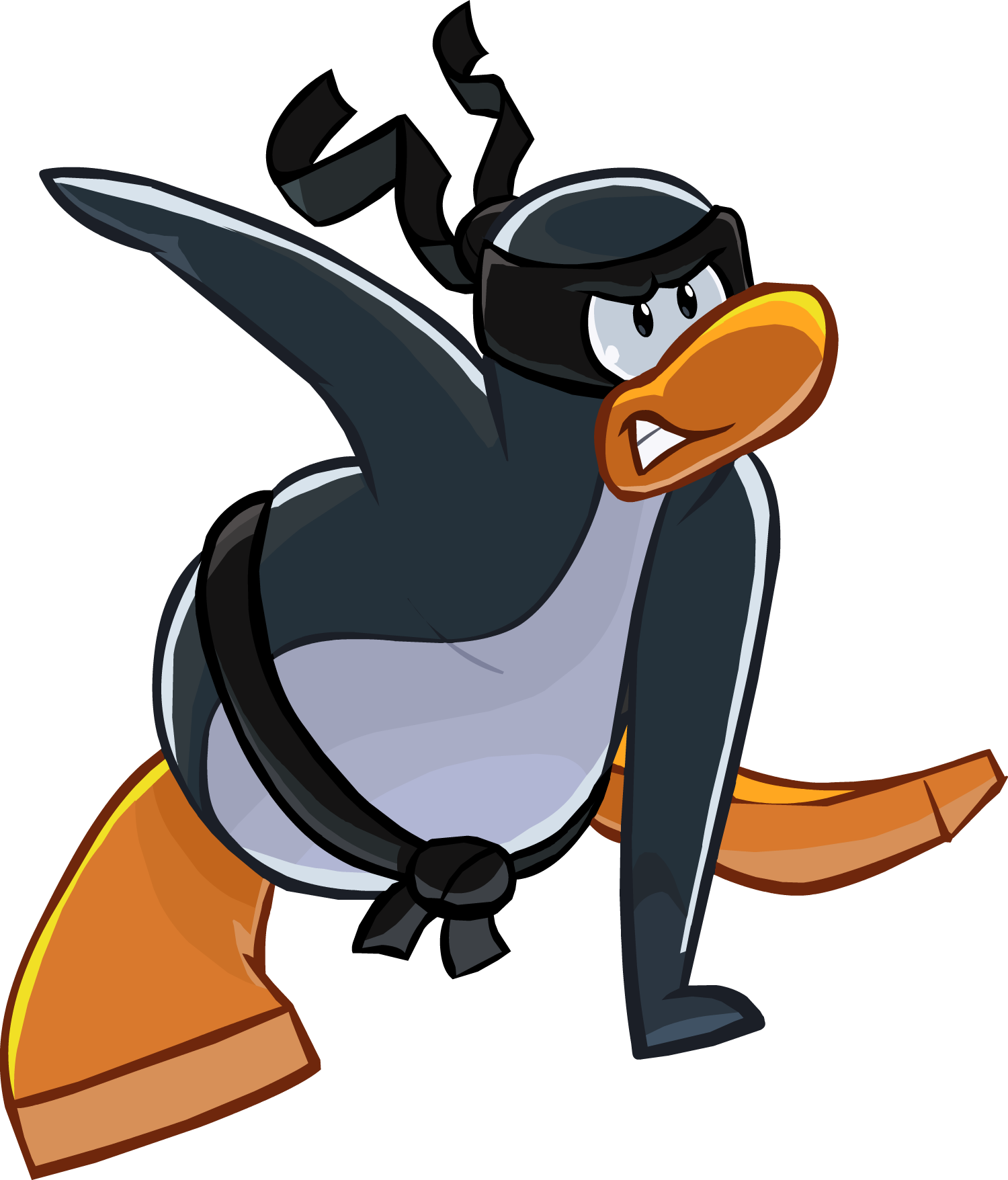 Club Penguin Ninja Penguin (1500x1756)