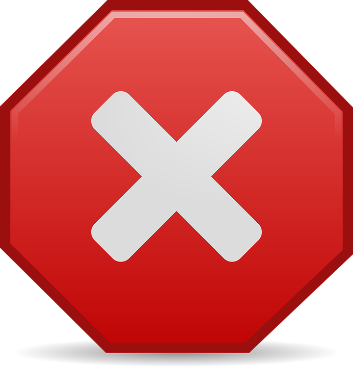 Oops Stop Sign Icon - Unchecked Icon (693x720)
