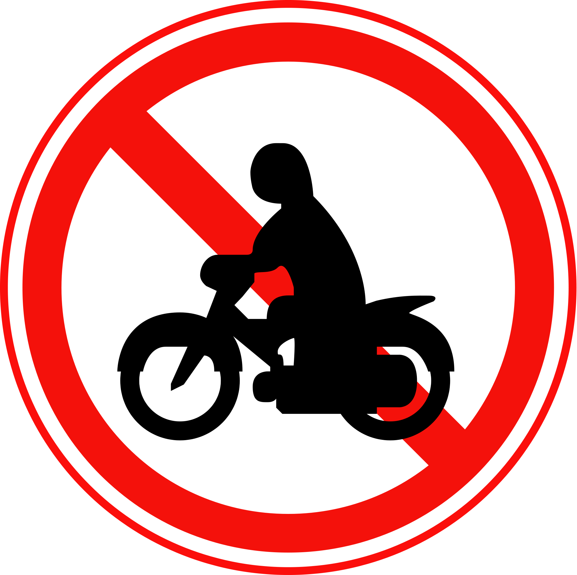 Знак машина и мотоцикл перечеркнутый