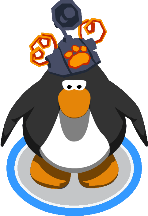 Penguin Brain Box Ig - Club Penguin (499x712)