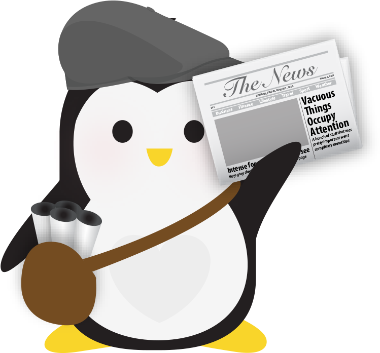 Technical Penguins Subscription Plans Penguin Is Seen - Newspaper (1000x1000)