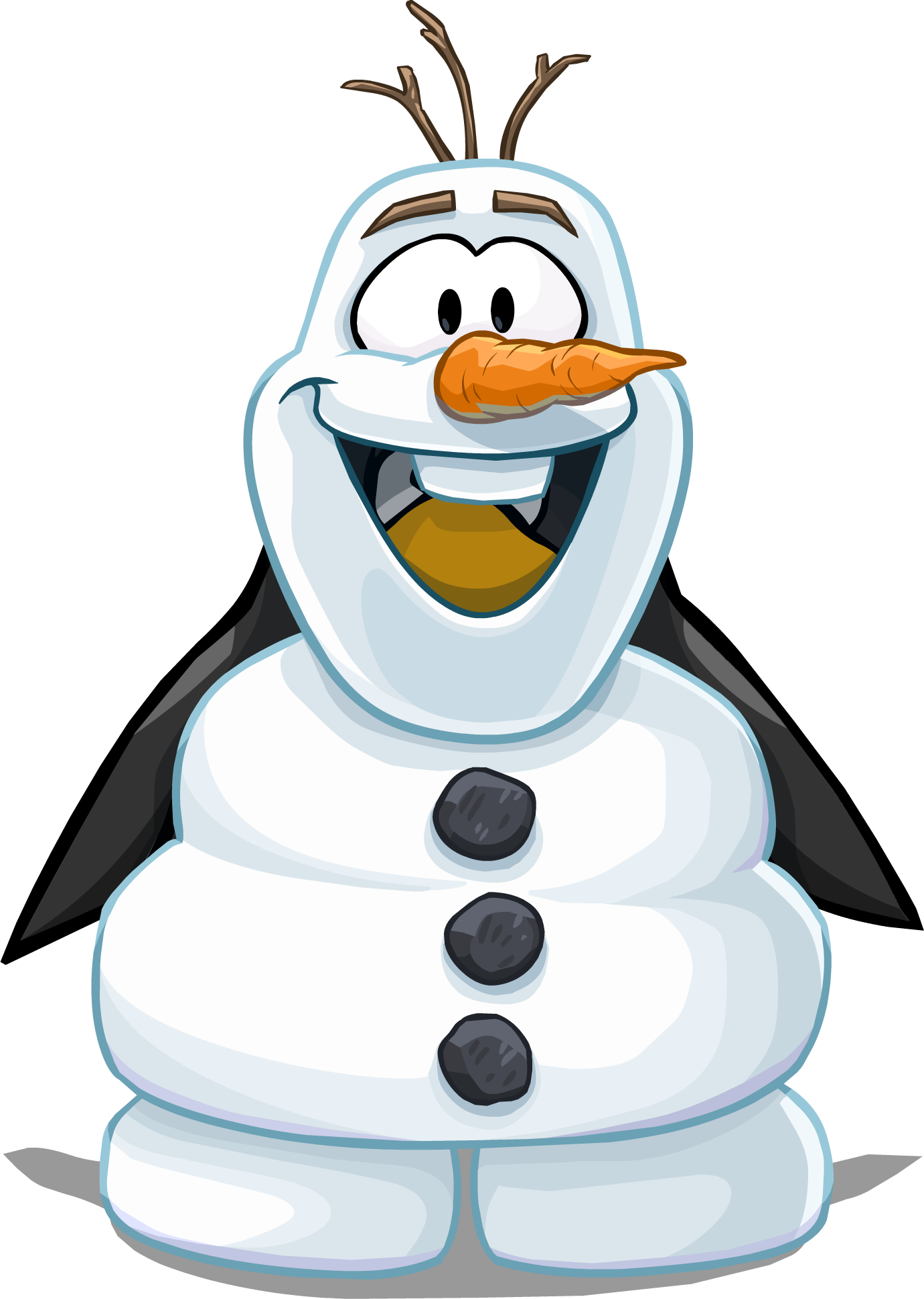Olaf's Costume Pc - Club Penguin Olaf (1380x1940)