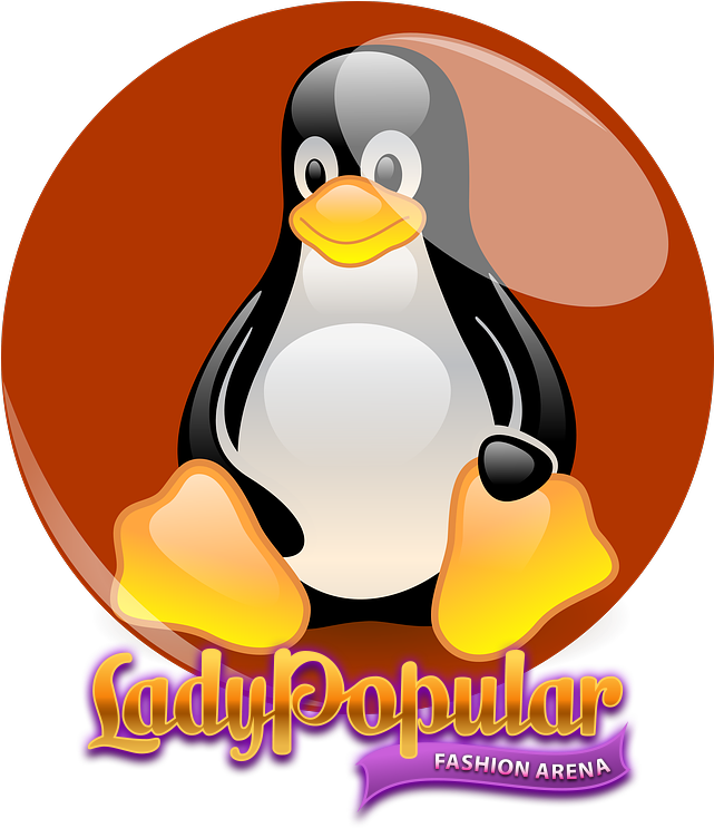 Image Resized To - Transparent Linux Penguin Pointing Up (1000x1000)
