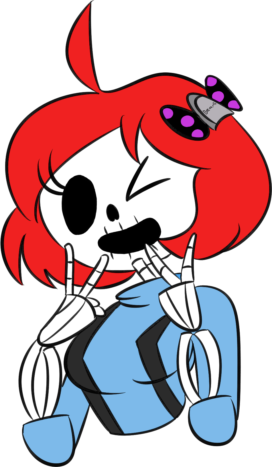 Skelly - Iconself4 - - Skelly Monster Girl Gamu (1014x1652)
