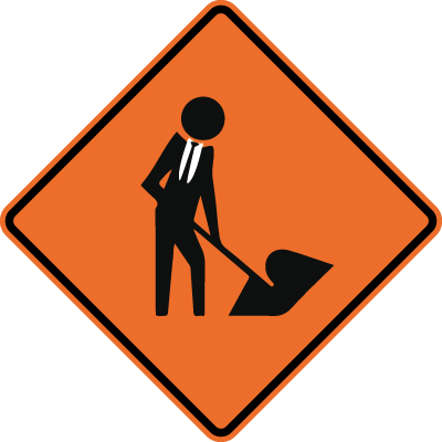 Road Work Signs Ireland (400x400)