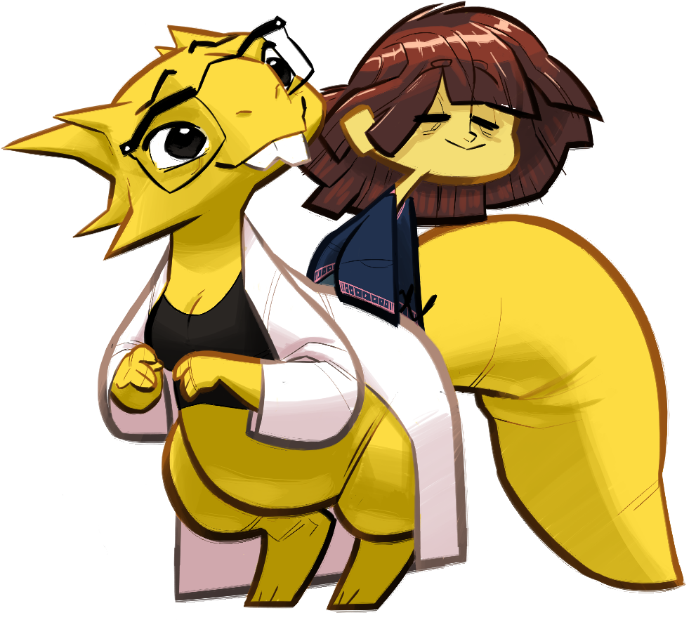 Projectendo 593 103 Alphys By Projectendo - Art (1000x1000)