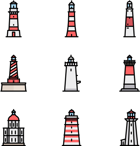 Lighthouse - Lighthouse Png Vector (600x564)