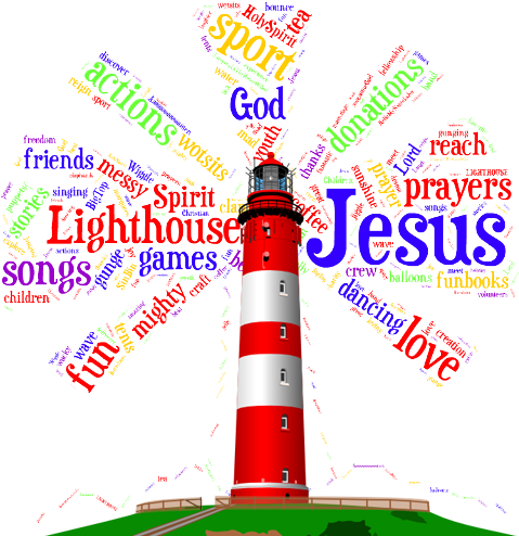 Lighthouse Team Of Students Lead Us Into The Future - Jesus Is Shepherd Beach Towel (492x495)