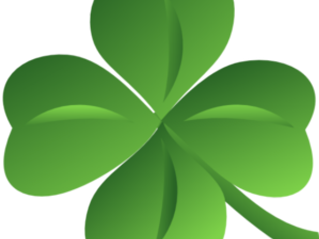 Four Leaf Clover Clipart - Four Leaf Clover Emoticon (640x480)