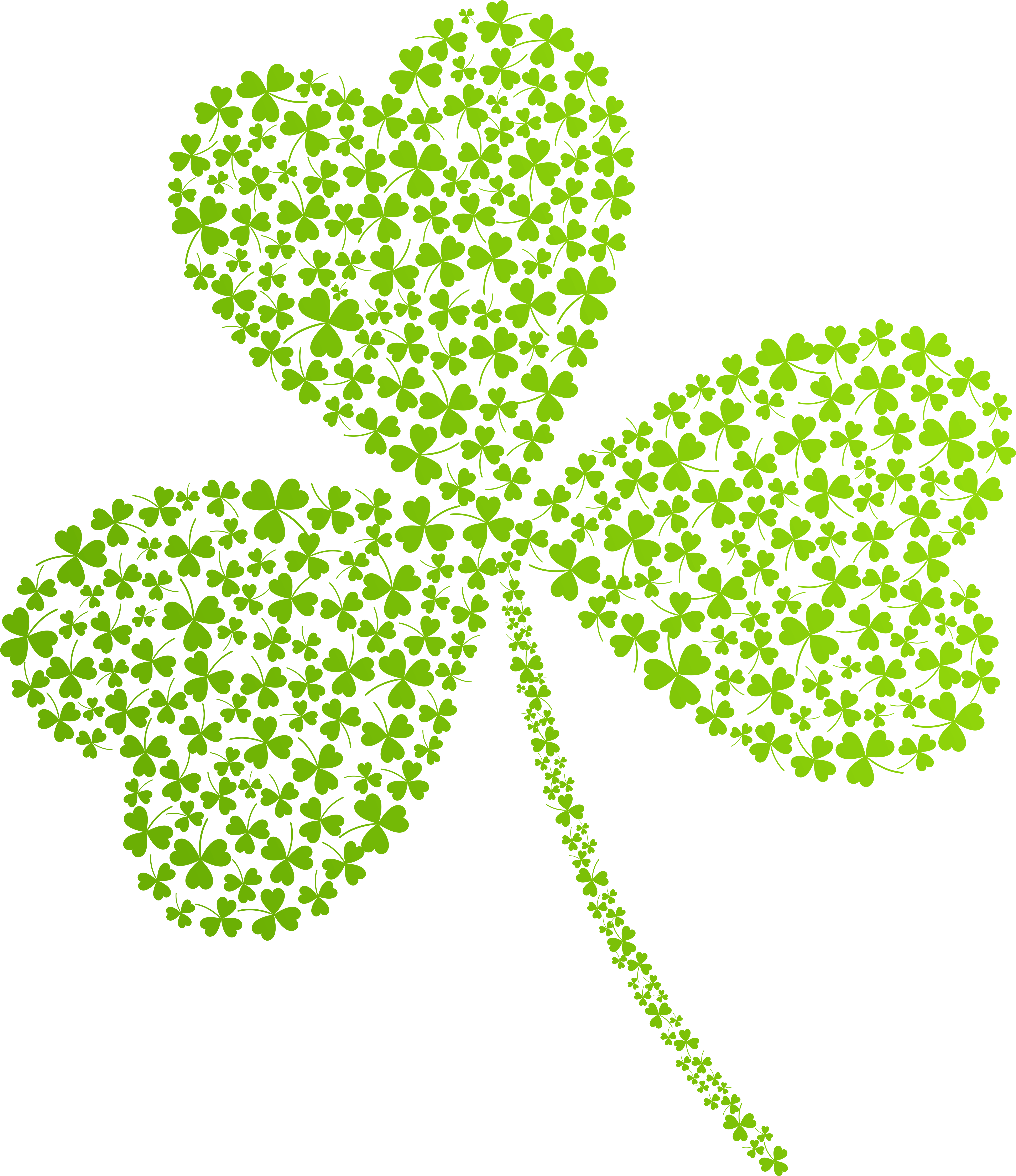 St Patricks Day Shamrock Transparent - St Patricks Day Transparent (5000x5788)
