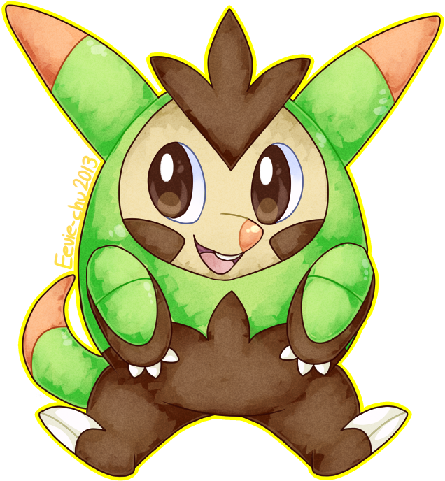 Drawingwithheart 73 13 Lil Chestnut By Ambunny - Chestnut Pokemon (728x772)