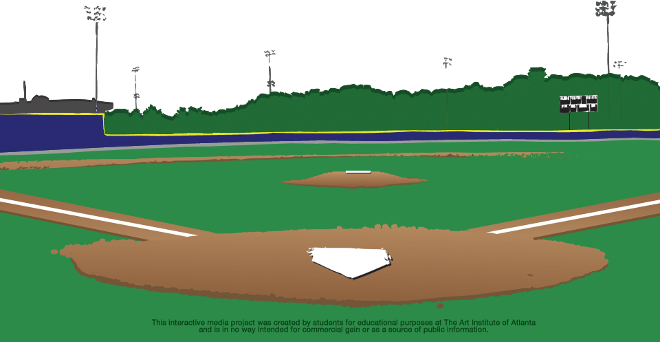 Baseball Field Footer - Baseball (960x497)