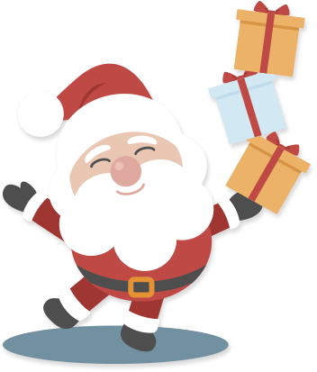 Ya Puedes Ir Despejando Tu Tejado, Porque Papá Noel - Santa Claus (352x413)
