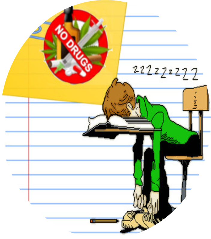 Los Cinco Aprendices De Mago - No Drugs Sticker (oval) (703x794)