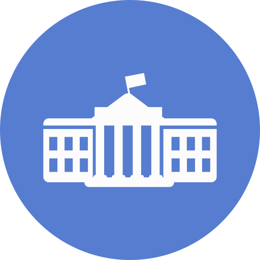 Pixel - White House Logo Circle (512x512)