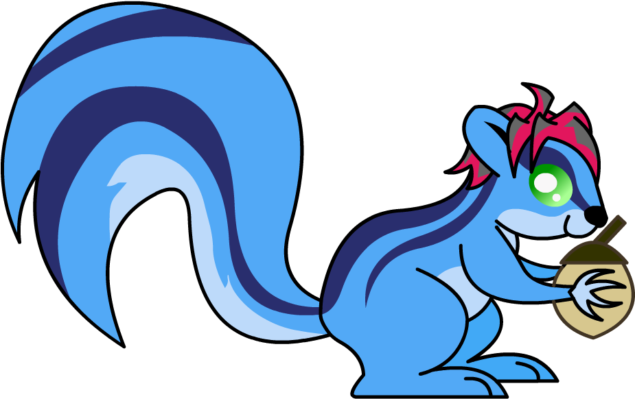 James The Squirrel Theorist Eating Nut By Lightning-bliss - Squirrel (1000x720)