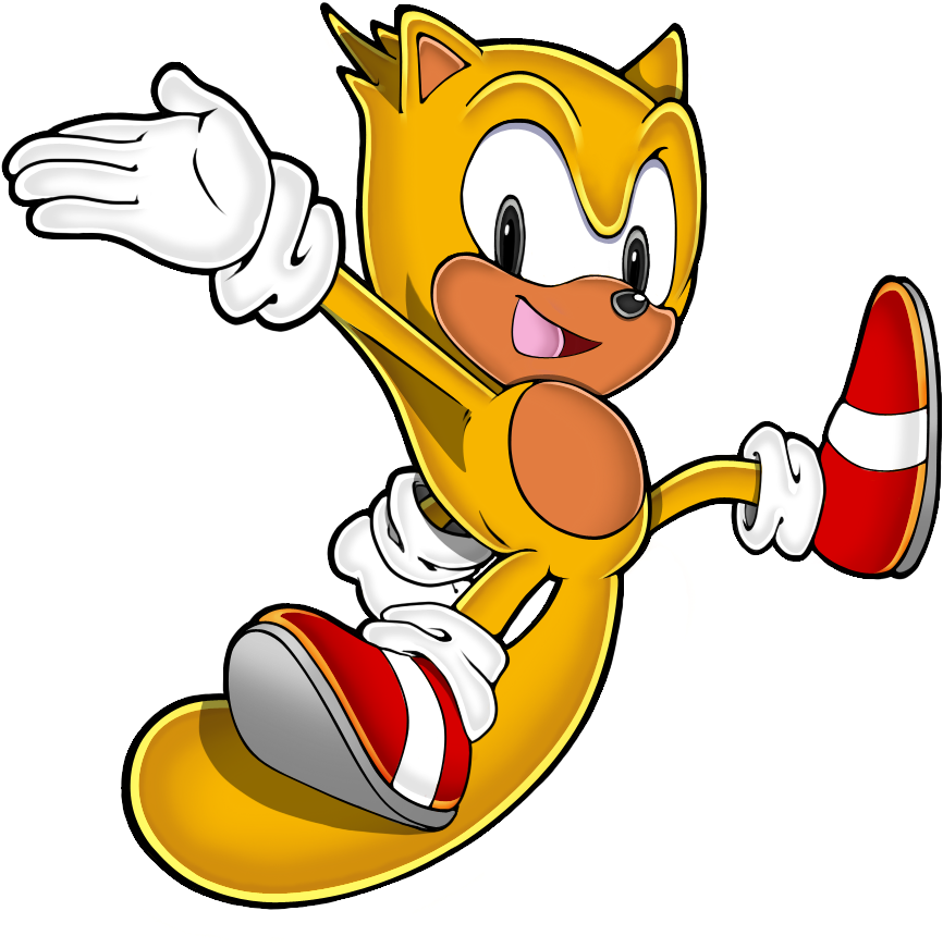 Ray The Flying Squirrel Model Sonic World - Ray The Flying Squirrel (942x957)