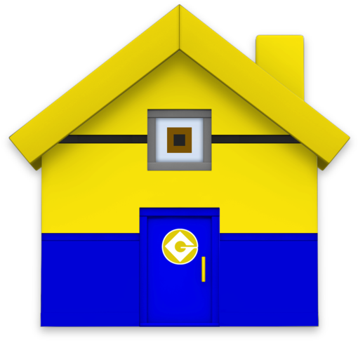 Minion House By Mferis - Minion With A House (600x600)