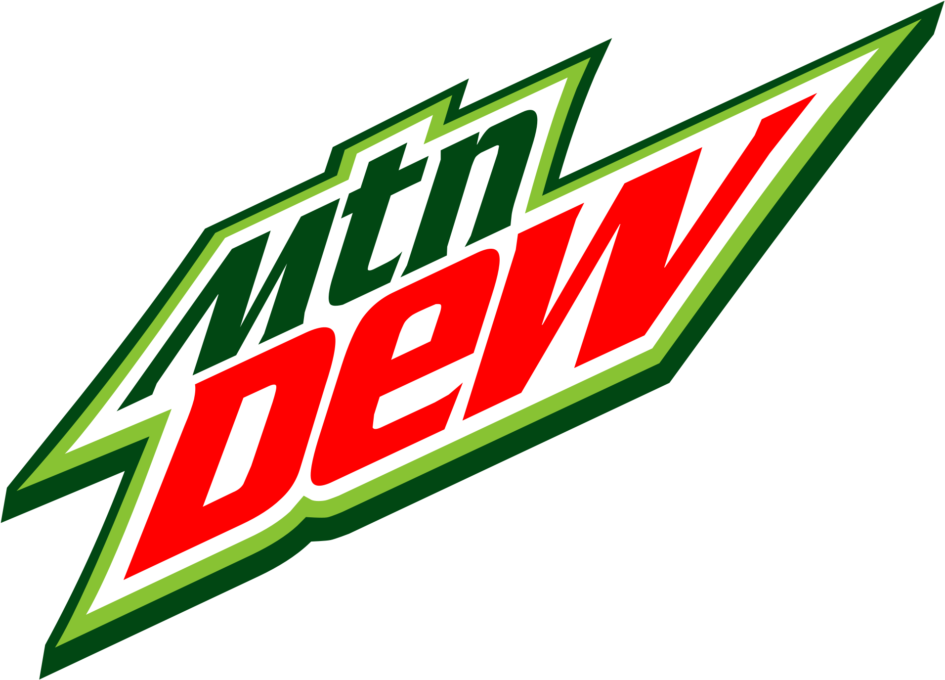 Clipart Info - Mtn Dew Logo Png (2000x1467)