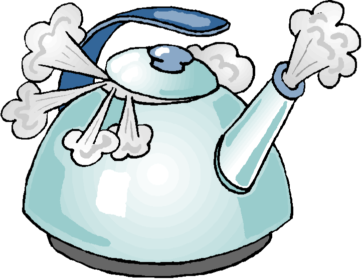 Test Taking Strategy Advice - Boiling Kettle Clipart (722x558)