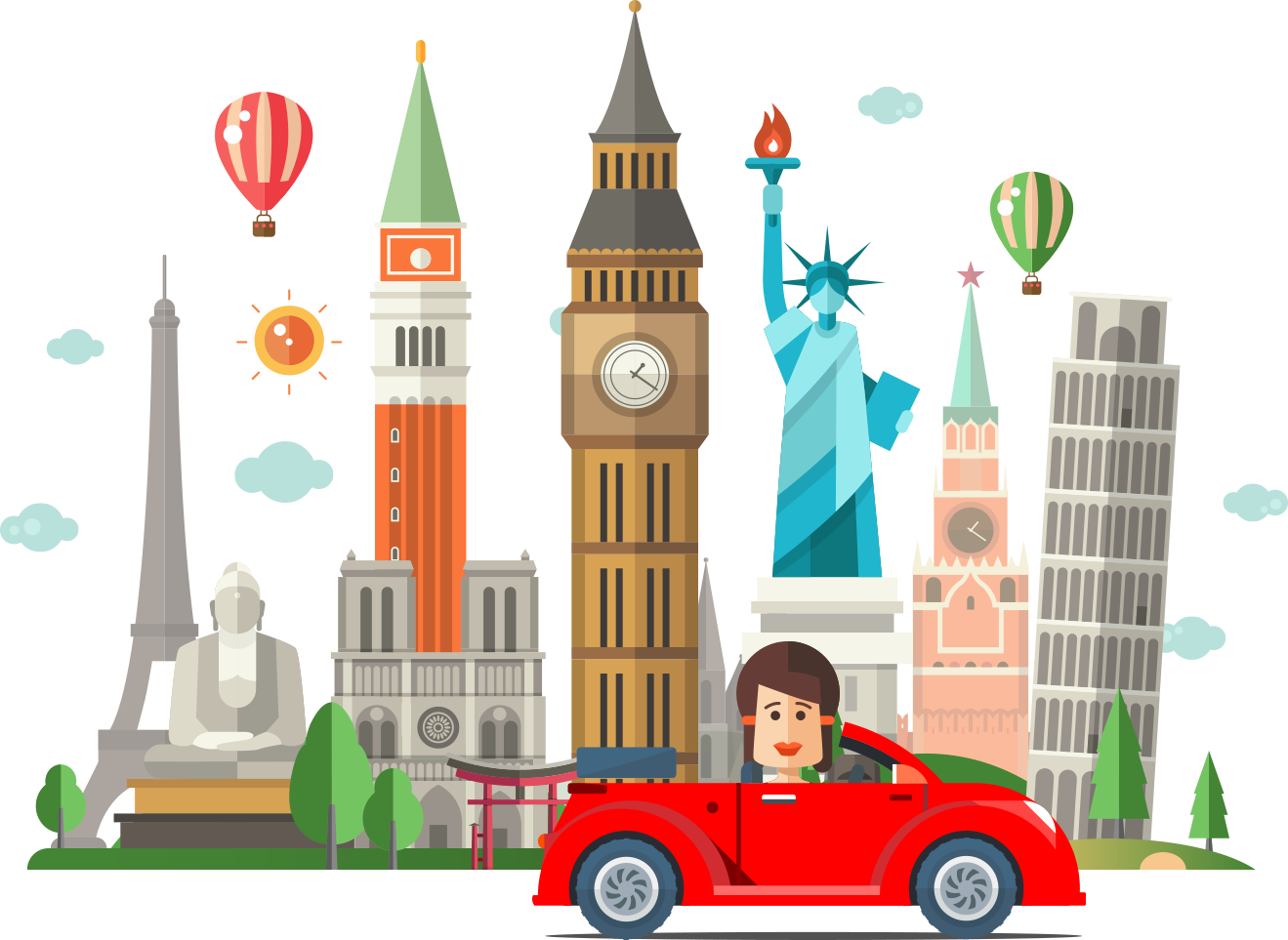 An Illustration Showing Some Having Passed Their Test - Vector Graphics (1319x963)