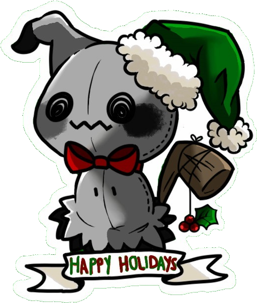Christmas Chibi Mimikyu Ver - Manga (1024x768)