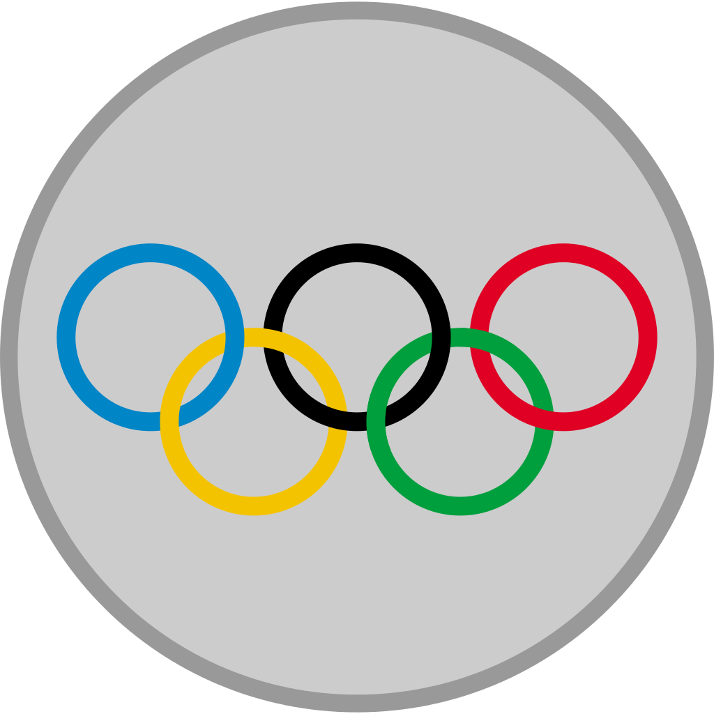 Silver Medal Olympic - Haryana Olympic Association Logo (1024x1024)