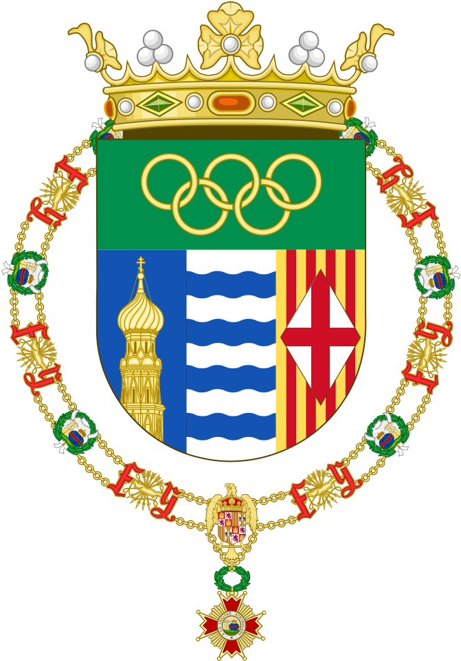 Coat Of Arms Of The 1st Marquess Of Samaranch - 1960 Winter Olympics (677x974)
