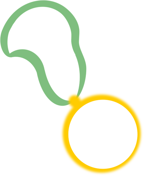 Design An Olympic Medal - Clip Arts Ribbons And Medals (493x600)