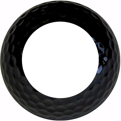 1 Dozen Custom Printed Black Golf Balls Upload Your - Wheelbarrow (400x400)