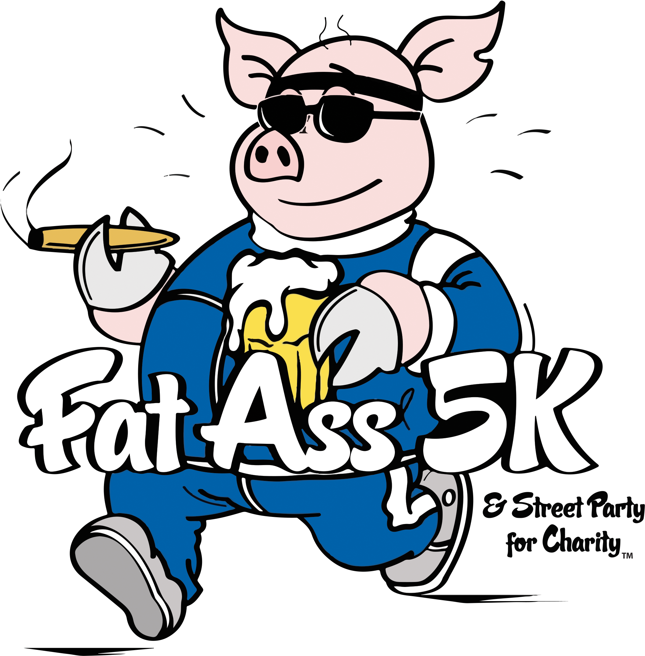 You Also Get A Fantastic Fat Ass 5k T-shirt All Profits - Fat Ass 5k (2250x2250)