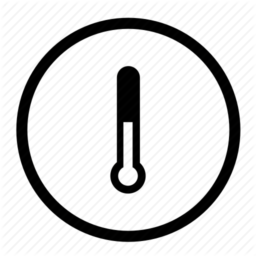 Icon/logo Climate Control By Bert Austin - Warn Icon Png White (512x512)