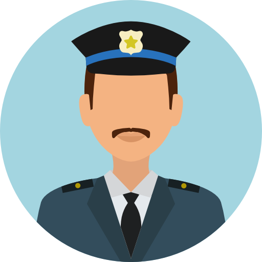 Police Free Icon - Police Officer (512x512)
