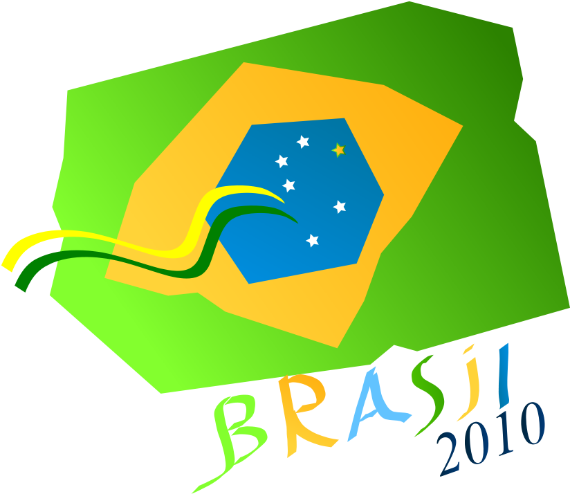 Brasil Na Copa 2010 Svg Vector File, Vector Clip Art - Png Copa (900x753)