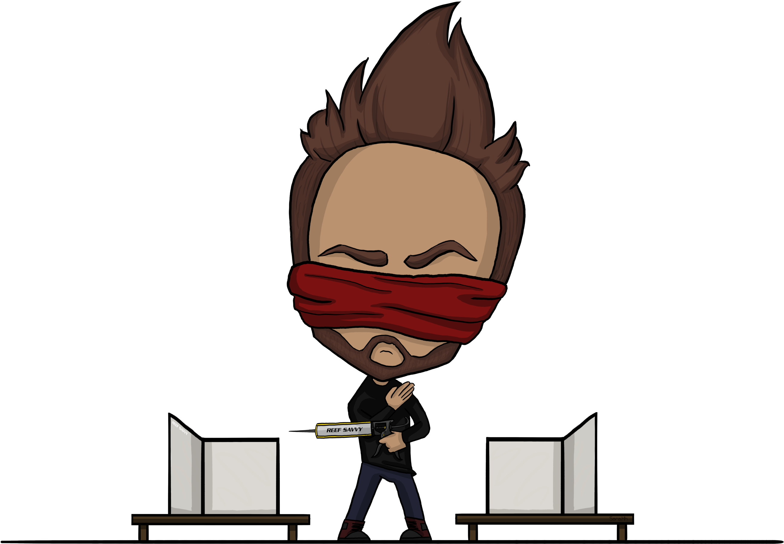 Reef Savvy Apparel - Aquarium (2881x2035)