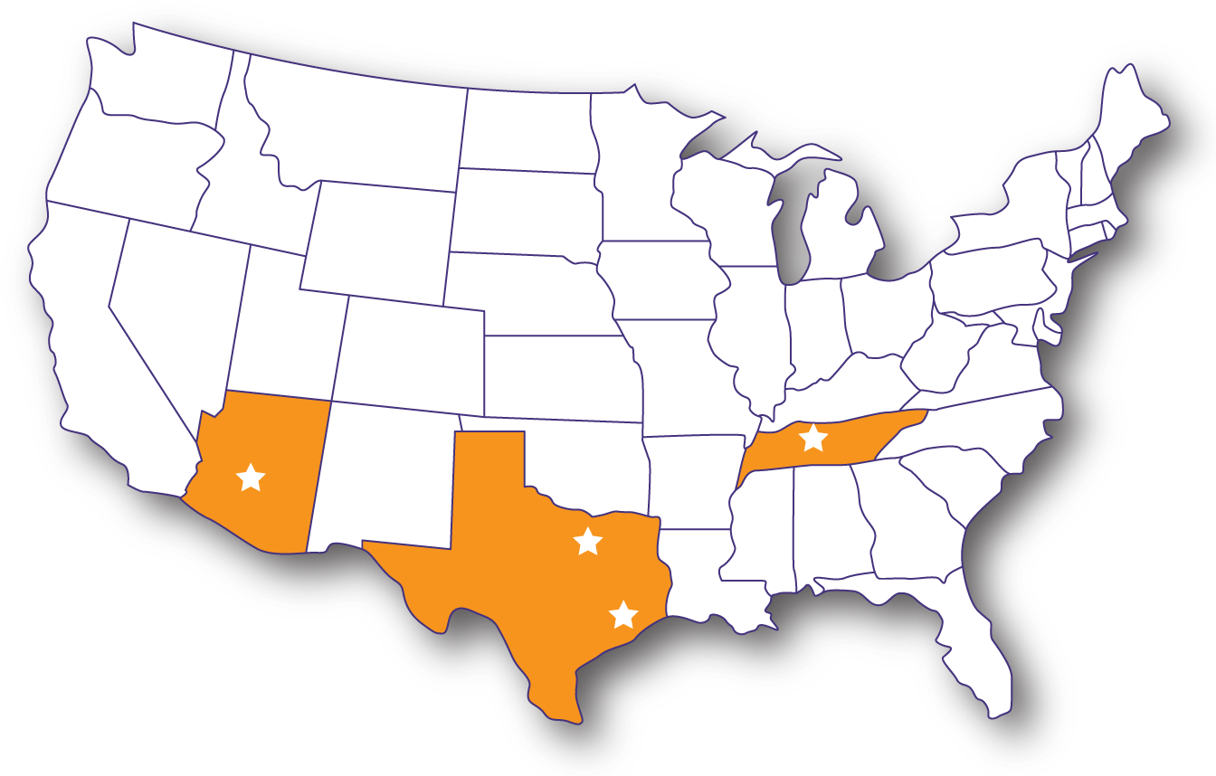 Pain Management Physicians And Surgeons In Dallas, - States I Ve Been To Map (1354x857)