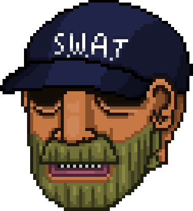 Swat Chief - Hotline Miami 2: Wrong Number (378x414)