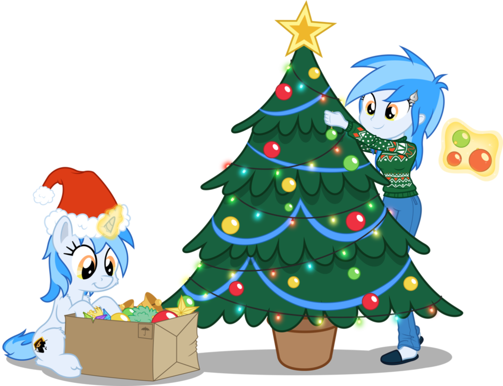 Christmas Vector Of The Mlp Vc Mascot By Pirill Poveniy - Cartoon (1020x784)