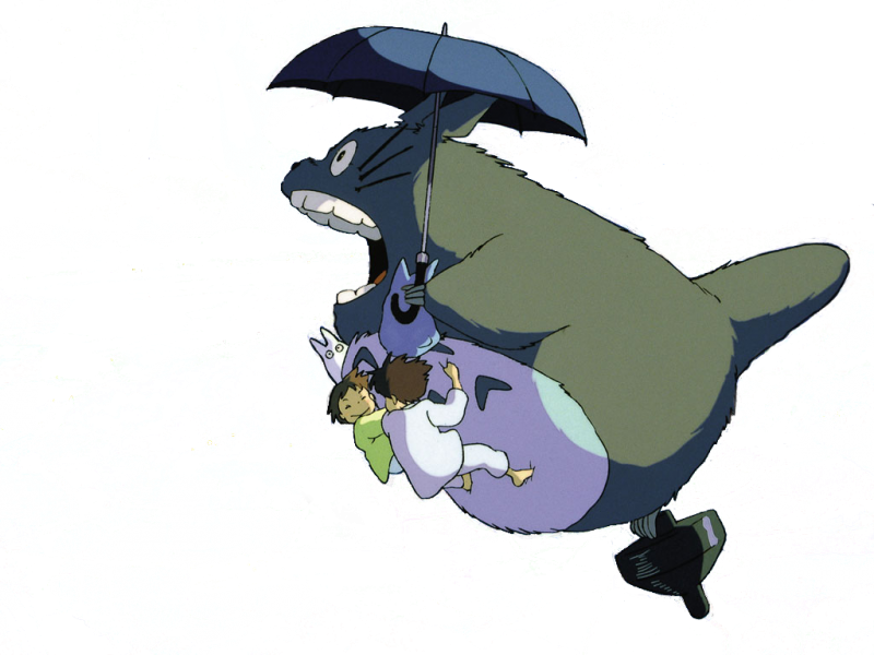Mi Vecino Tototo - My Neighbor Totoro Transparent (800x600)