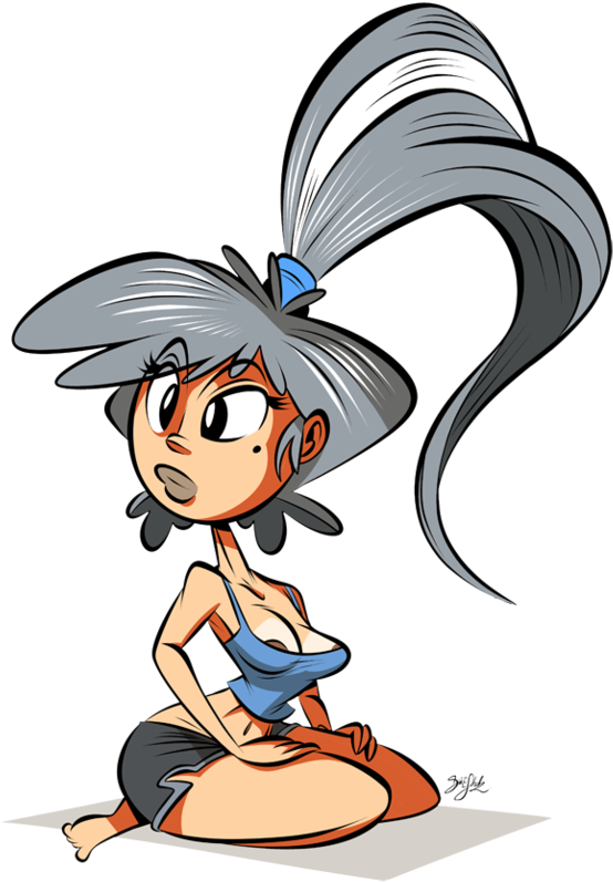 Free Sexy Cartoon Woman Vector 03 - Conference On Neural Information Processing Systems (600x853)