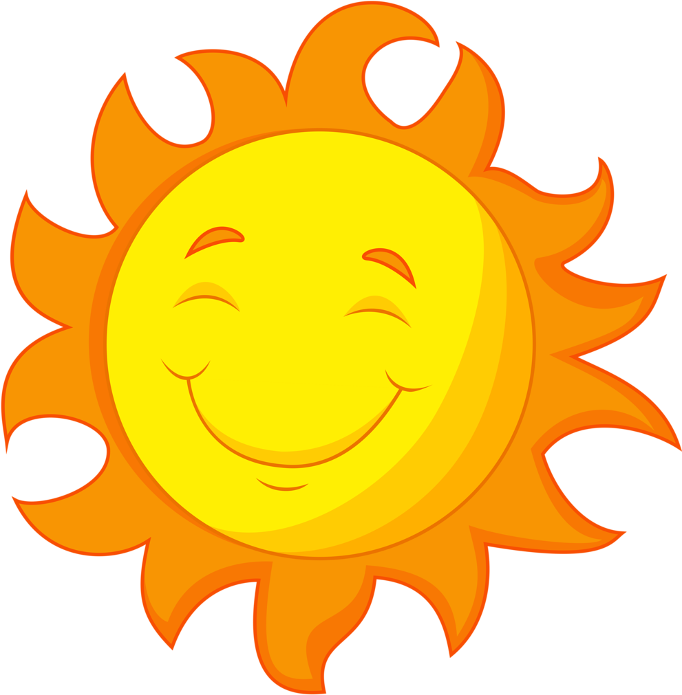 Download and share clipart about Sol, Lua, Nuvem E Etc - Sol Amarelo E Lara...