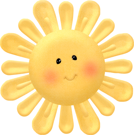 Sun Images Clip Art Unique Sol Lua Nuvem E Etc Dibujos - Drawing (446x450)