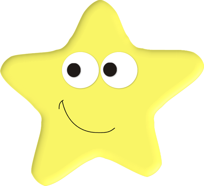 Sol, Lua, Nuvem E Etc - Yellow Star (699x640)