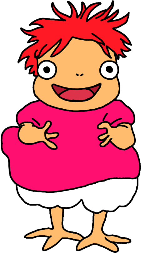 Ponyo By Theducktorwho On Deviantart - Cartoon (894x894)