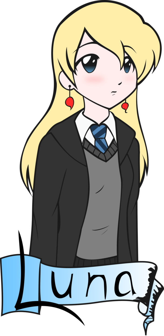 Luna Lovegood By Mawscm - Luna Lovegood Clipart (624x1279)